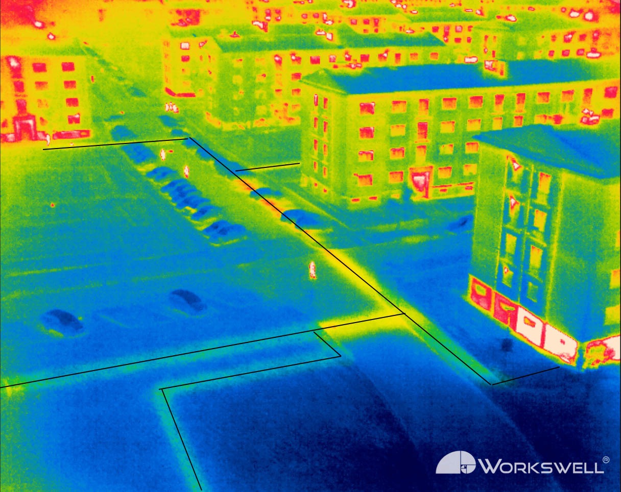 Drone thermography